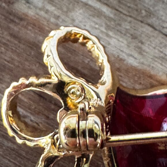 Vintage Swarovski Mask Pave Crystal Masquerade Brooch - Picture 5 of 10